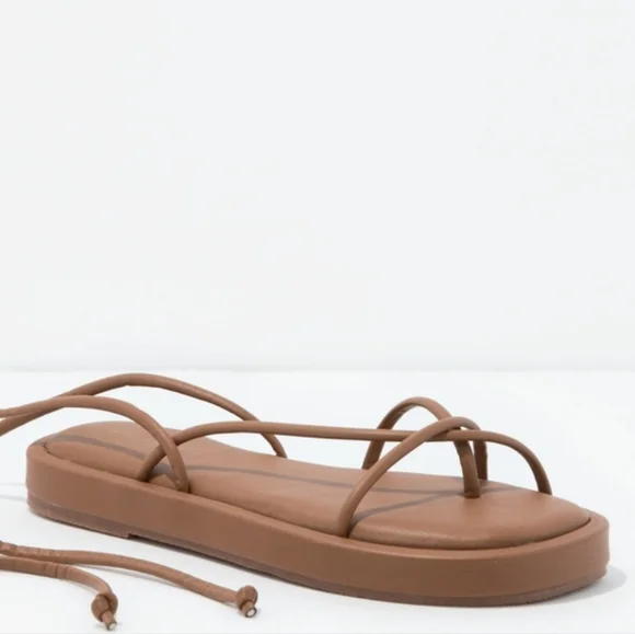 AE platform lace-up sandals - Picture 4 of 4